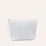 Goyard Conti Pouch White